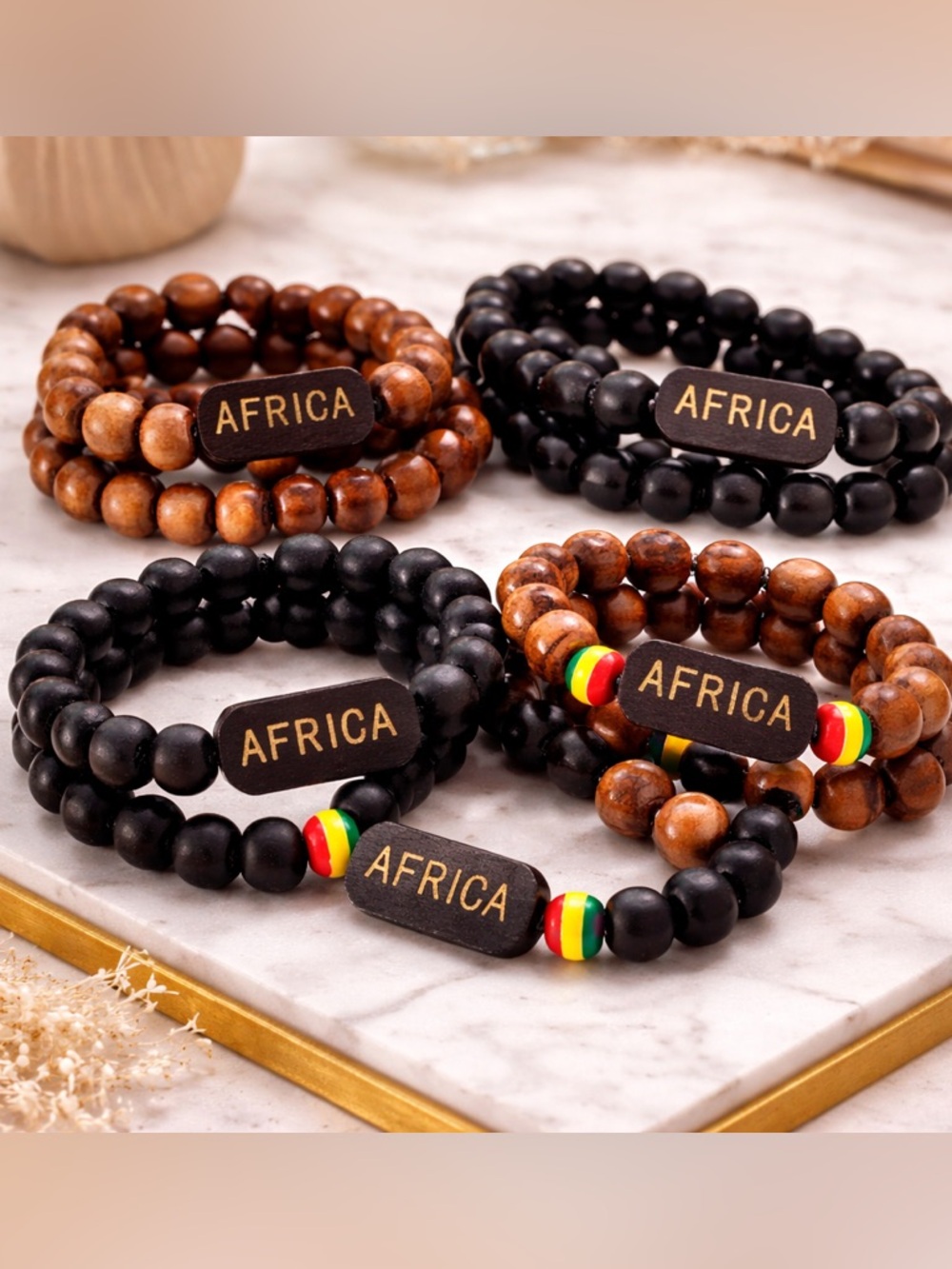🎂Handmade AFRICAN Beaded Bracelets